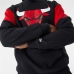 Unisex Sweater mit Kapuze New Era NBA Colour Insert Chicago Bulls Schwarz