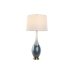 Bureaulamp Home ESPRIT Blauw Tweekleurig Kristal 50 W 220 V 40 x 40 x 84 cm