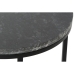 Set of 2 tables DKD Home Decor Black 46 x 46 x 58 cm