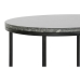 Szett 2 asztallal DKD Home Decor Fekete 46 x 46 x 58 cm