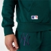 Unisex mikina s kapucí New Era League Essentials New York Yankees Tmavě zelená