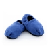 Papuci de casă cu posibilitate de încălzire în cuptorul cu microunde InnovaGoods Albastru