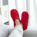 Grijane papuče u mikrovalnoj pećnici InnovaGoods Crvena
