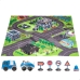 Игровой коврик Speed & Go Аксессуары транспортные средства шоссе Ткань Пластик (6 штук)