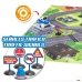 Játék szőnyeg Speed & Go Kiegészítők Autó Autóút Szövet Műanyag (6 egység)