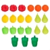 Toy Food Set Colorbaby 21 Pieces (10 Units)