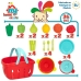 Conjunto de Alimentos de Brincar Colorbaby Equipamentos e utensílios de cozinha 36 Peças (12 Unidades)
