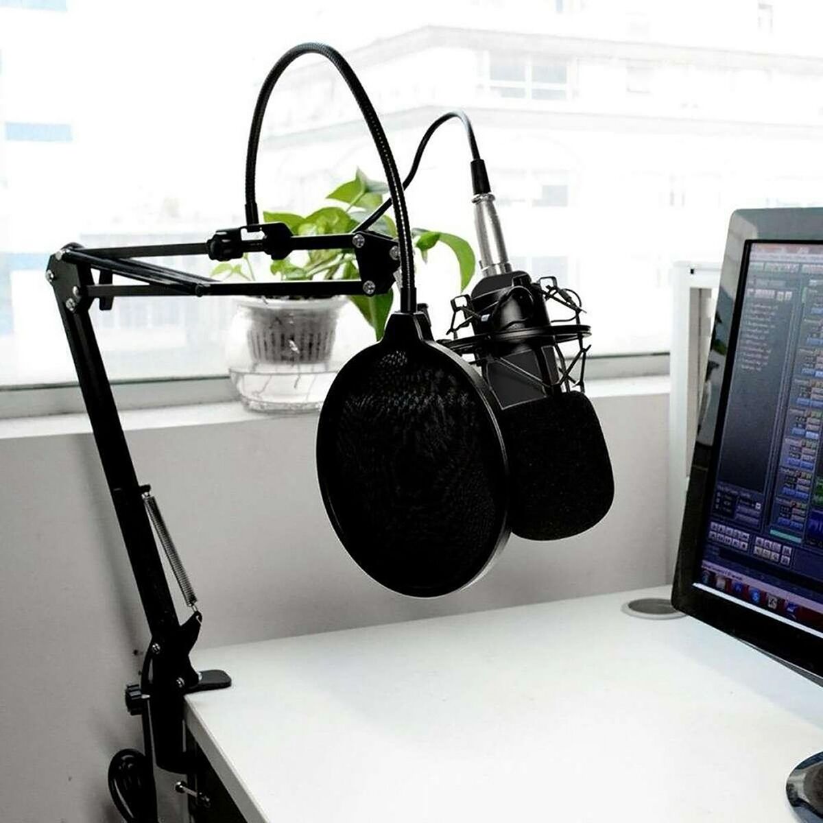 Mikrofoni Media Tech MT397K Musta