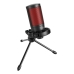 Tischaufsteller fürs Mikrofon Savio SONAR PRO 01 Schwarz Rot
