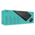 Tastatur og Mus Logitech Wireless Combo MK330 Svart Qwerty US
