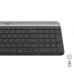 Клавиатура и мышь Logitech MK470 Серый Графитовый Qwerty US