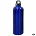 Vandflaske Aktive 750 ml Snap-krog Aluminium 7 x 25 x 7 cm (24 enheder)