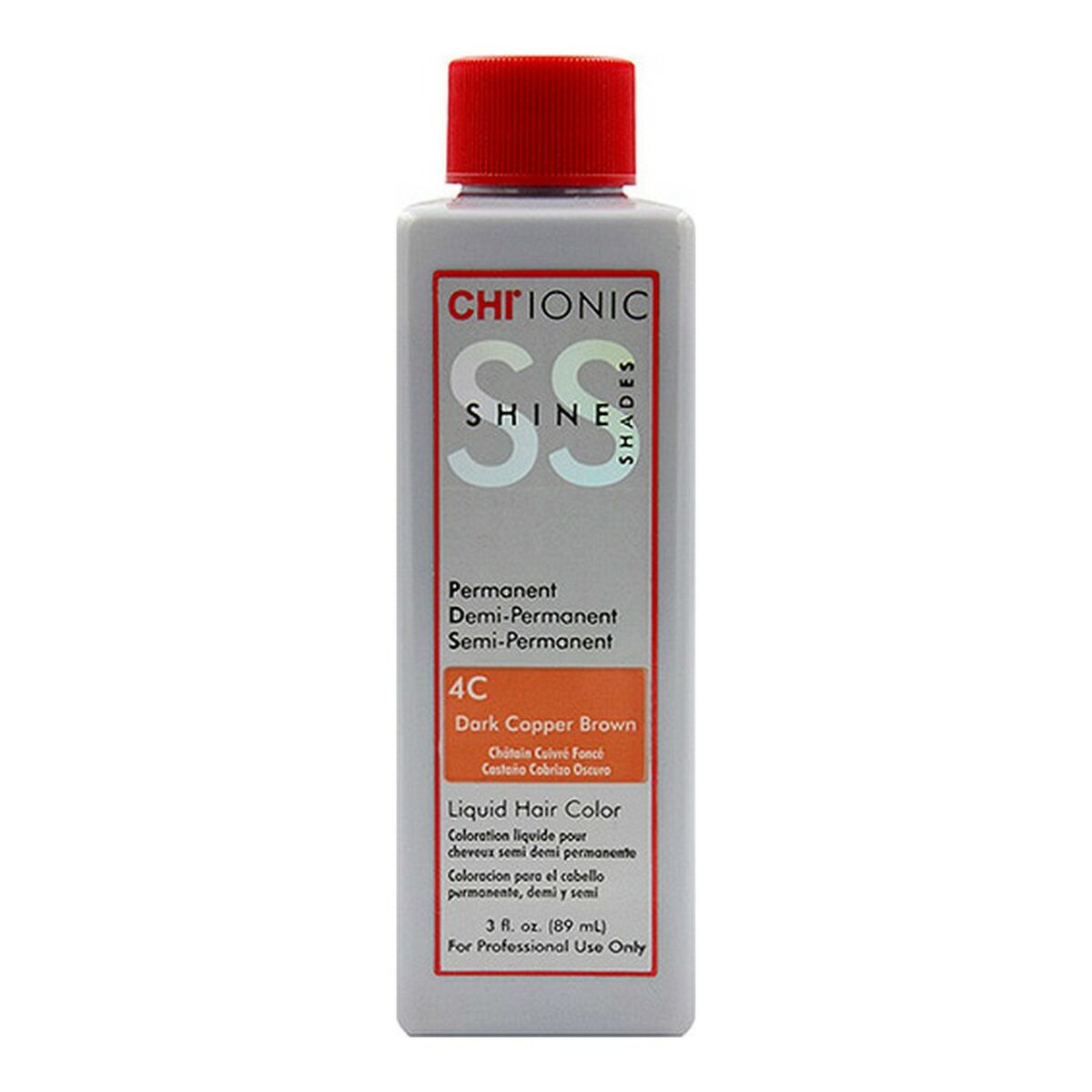 Permanent Hårfarge Chi Ionic Shine Shades Farouk 4C