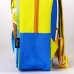 3D School Bag Jurassic Park Blue Light Green 25 x 31 x 10 cm
