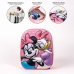 Mokyklinis krepšys Minnie Mouse Rožinė 25 x 31 x 10 cm