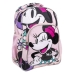 Mokyklinis krepšys Minnie Mouse Rožinė 32 x 15 x 42 cm