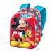 3D mokyklinis krepšys Mickey Mouse Rules 25 x 20 x 9 cm