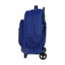 School Rucksack with Wheels Compact F.C. Barcelona 612025918 Blue (33 x 45 x 22 cm)