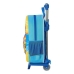 Školní taška na kolečkách 3D SuperThings Světle Modrý