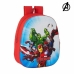 Mochila Infantil 3D The Avengers Rojo