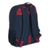 Школьный рюкзак F.C. Barcelona Синий Тёмно Бордовый (32 x 44 x 16 cm)