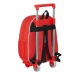 Школьный рюкзак 3D с колесиками 705 The Avengers Красный