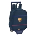 Školská taška na kolieskach F.C. Barcelona Modrá (22 x 28 x 10 cm)