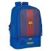 Športová taška s priehradkou na topánky F.C. Barcelona M825 Hnedočervená Námornícka modrá