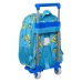 Schulrucksack mit Rädern Minions Minionstatic Blau (26 x 34 x 11 cm)