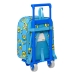 Školská taška na kolieskach Minions Minionstatic Modrá (22 x 28 x 10 cm)