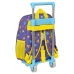 Школьный рюкзак с колесиками SuperThings Guardians of Kazoom Фиолетовый Жёлтый (27 x 33 x 10 cm)