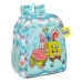 Školní batoh Spongebob Stay positive Modrý Bílý (32 x 38 x 12 cm)
