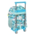 3D mokyklinis krepšys su ratukais Spongebob Stay positive Mėlyna Balta 26 x 34 x 11 cm