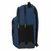 Mokyklinis krepšys BlackFit8 Urban Juoda Tamsiai mėlyna (32 x 42 x 15 cm)