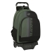 Školská taška na kolieskach BlackFit8 Gradient Čierna Vojenská zelená (32 x 42 x 15 cm)