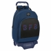 Školní taška na kolečkách BlackFit8 Urban Černý Námořnický Modrý (32 x 42 x 15 cm)