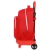 Школьный рюкзак с колесиками Sevilla Fútbol Club Красный (33 x 45 x 22 cm)