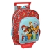 Školní taška na kolečkách The Paw Patrol Funday Modrý Červený 26 x 34 x 11 cm