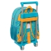 Школьный рюкзак с колесиками CoComelon Back to class Светло Синий (26 x 34 x 11 cm)