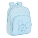 Mokyklinis krepšys Mickey Mouse Clubhouse Baby Šviesiai mėlyna (28 x 34 x 10 cm)