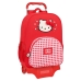 Školní taška na kolečkách Hello Kitty Spring Červený (33 x 42 x 14 cm)