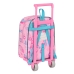 Skolerygsæk med Hjul LOL Surprise! Glow girl Pink (22 x 27 x 10 cm)