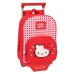 Školski Ruksak s Kotačima Hello Kitty Spring Crvena (26 x 34 x 11 cm)