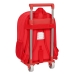 Školní taška na kolečkách Hello Kitty Spring Červený (26 x 34 x 11 cm)