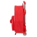 Школьный рюкзак с колесиками Hello Kitty Spring Красный (26 x 34 x 11 cm)