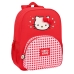 Skoletaske Hello Kitty Spring Rød (33 x 42 x 14 cm)