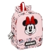 Bērnu soma Minnie Mouse Me time Rozā (22 x 27 x 10 cm)