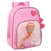 Bērnu soma Barbie Girl Rozā 26 x 34 x 11 cm