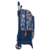 Училищна чанта с колелца Hot Wheels Speed club Оранжев (32 x 42 x 14 cm)