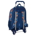 Školní taška na kolečkách Hot Wheels Speed club Oranžový (32 x 42 x 14 cm)